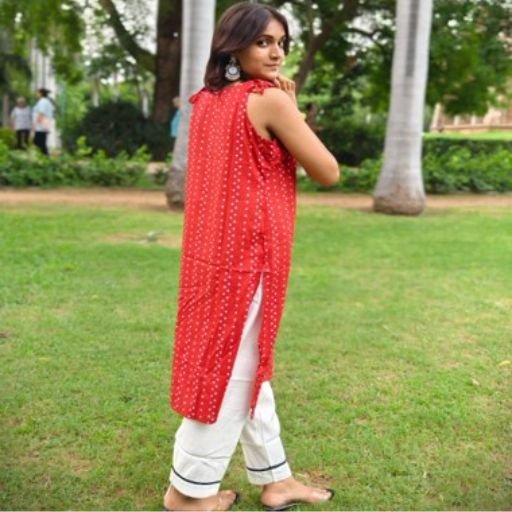 Red Long Kurti