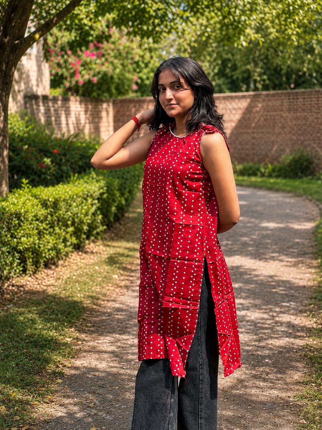 Red Long Kurti ❤️