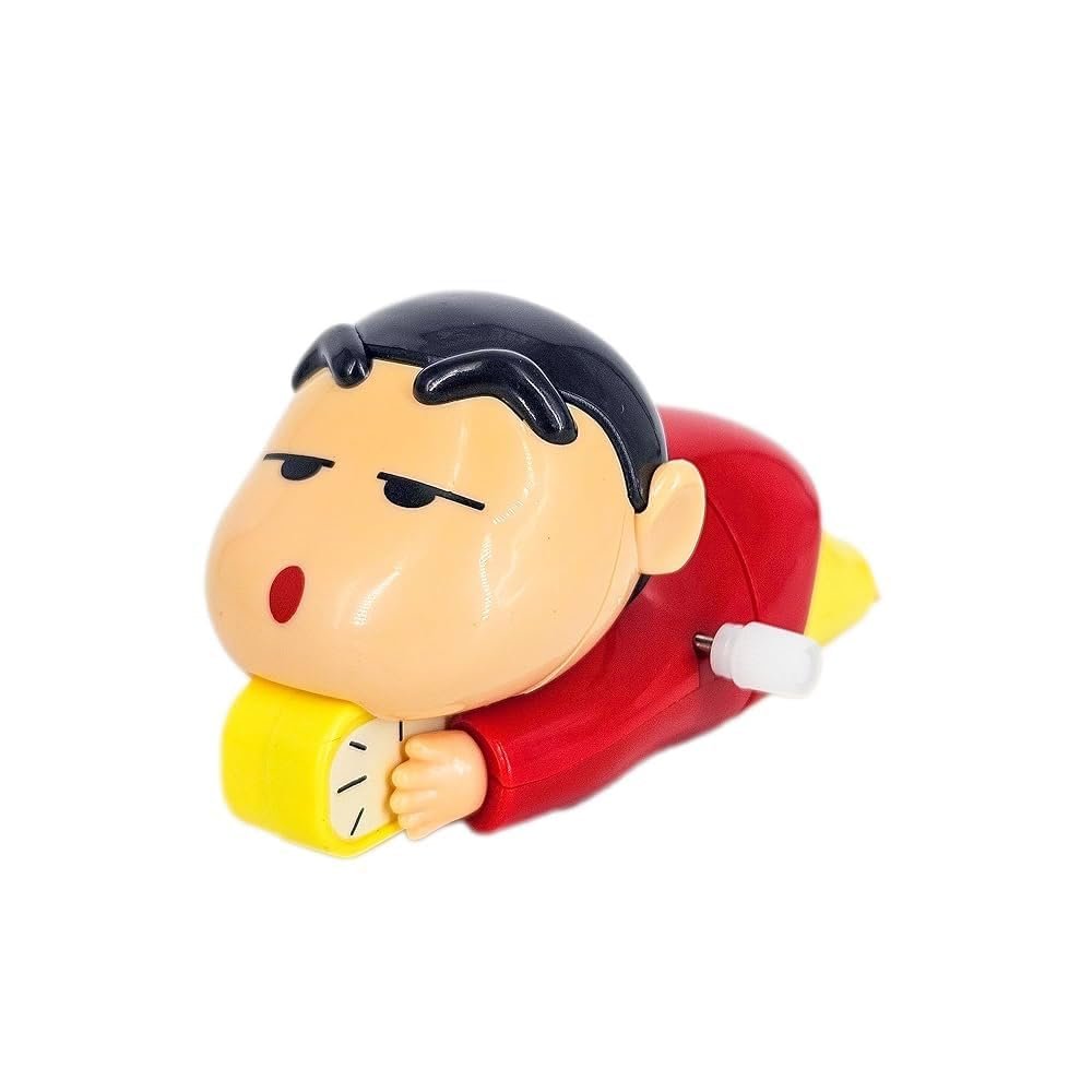 Shinchan Wind-Up Crawling Toy for Kids – 5CM Manual Clockwork Moving Character Toy, Cute Cartoon Action Figure for Boys & Girls, Indoor Play Toy, Birthday Gift & Return Gift