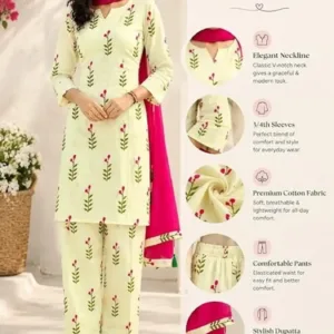 Cotton Kurta Set